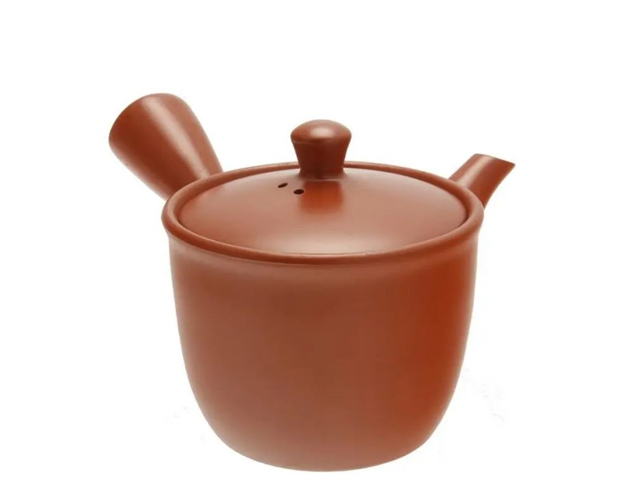 Tabletop Miya Company Teapots - Ceramic | Teapot Kyu Tokoname Red Conical
