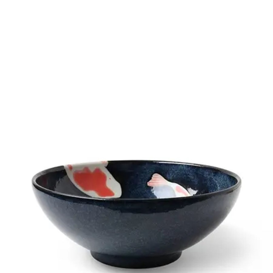 Tabletop Miya Company Ramen Bowls | Namako Koi 8.25" Noodle Bowl