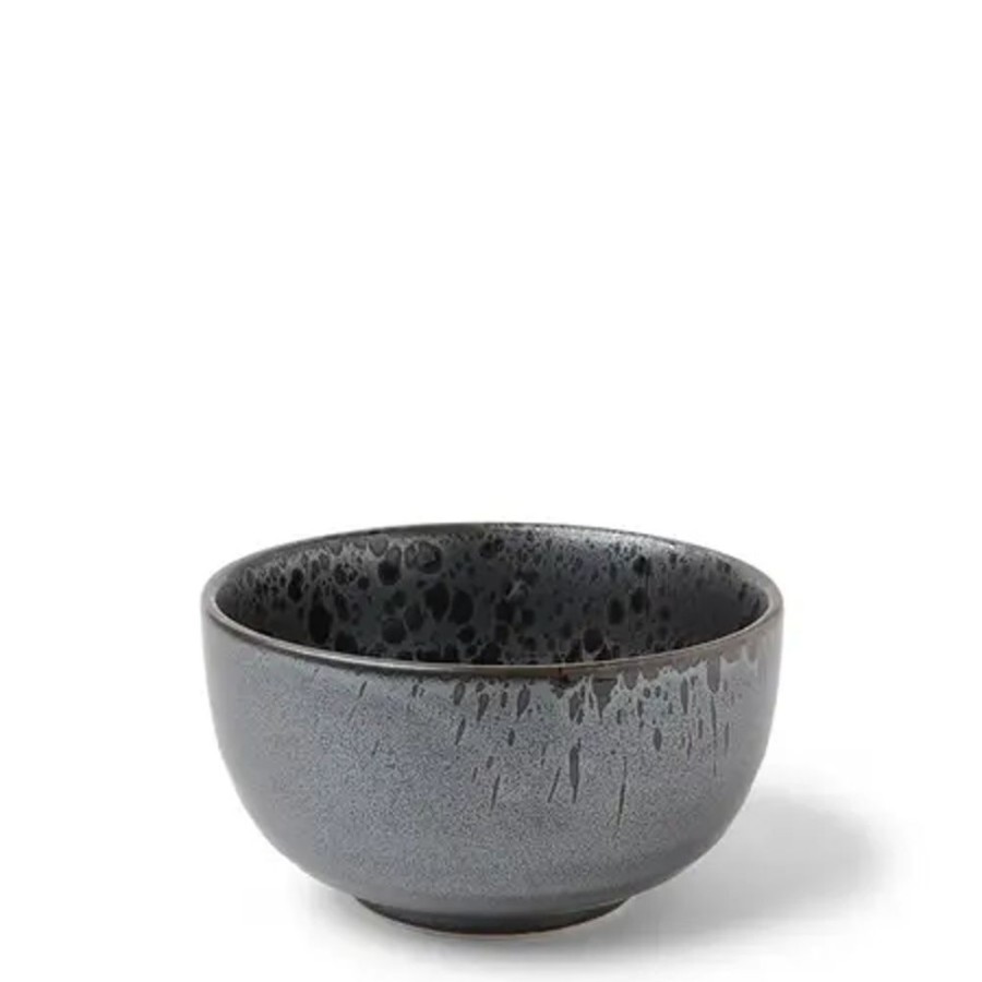 Tabletop Miya Company Serving Bowls & Plates | Silver Blue Granite Design Bowl 5"