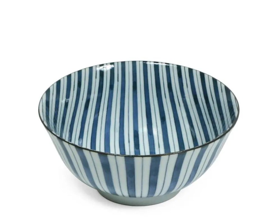 Tabletop Miya Company Medium Bowls | Tokusa Stripes 6" Bowl