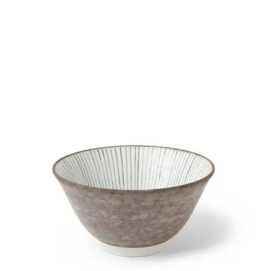 Tabletop Miya Company Rice Bowls | Tokusa Gray 5.25" Rice Bowl