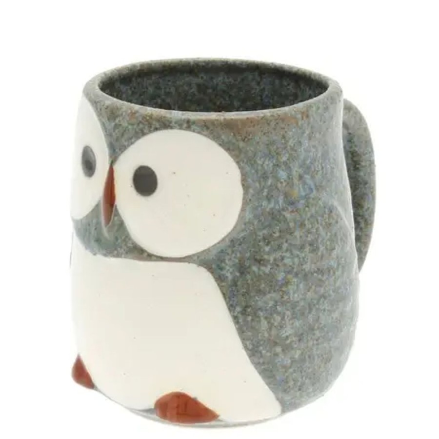Whimsy Miya Company Cups/Mugs | Mug Owl Blue