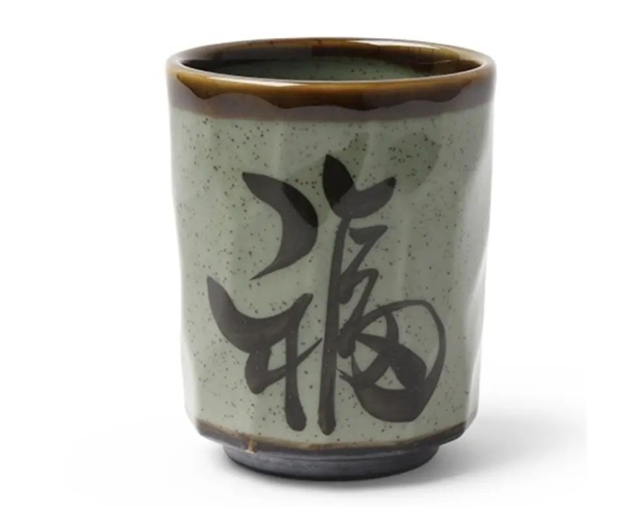 Tabletop Miya Company Teacups | Green Character 8 Oz. Teacup
