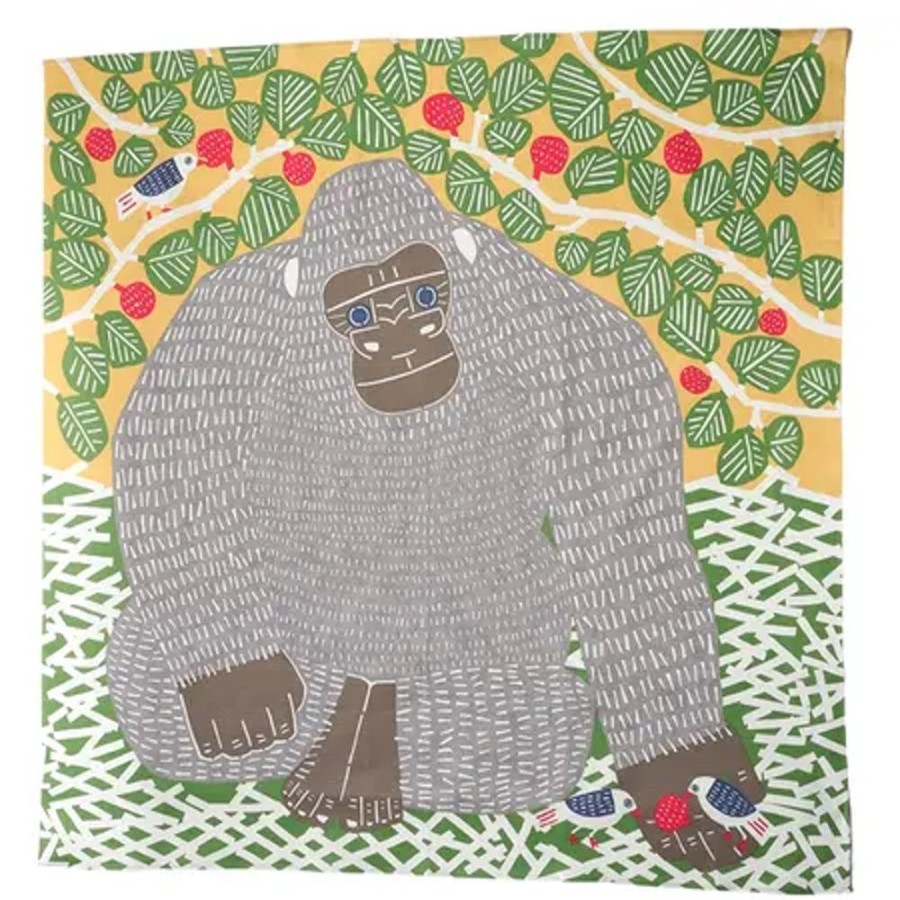 Home Miya Company Furoshiki & Tenugui | Furoshiki Gorilla 41"