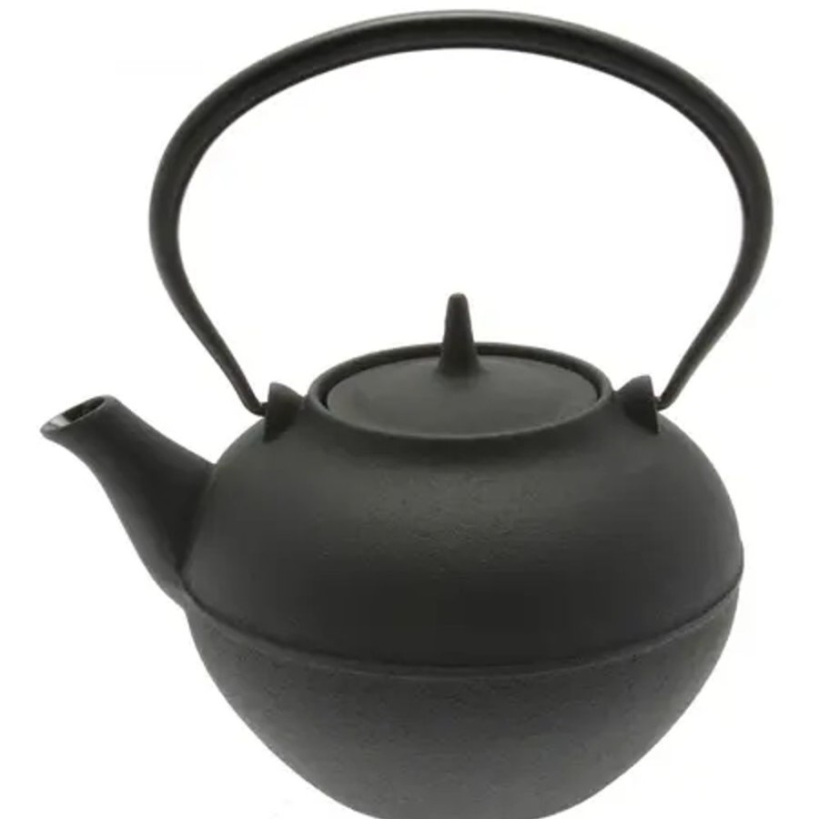 Tabletop Miya Company Teapots - Cast Iron | Cast Iron Teapot Sacred Gem 0.9L