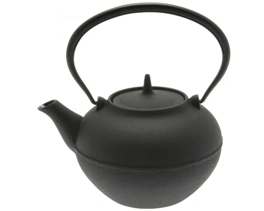 Tabletop Miya Company Teapots - Cast Iron | Cast Iron Teapot Sacred Gem 0.9L