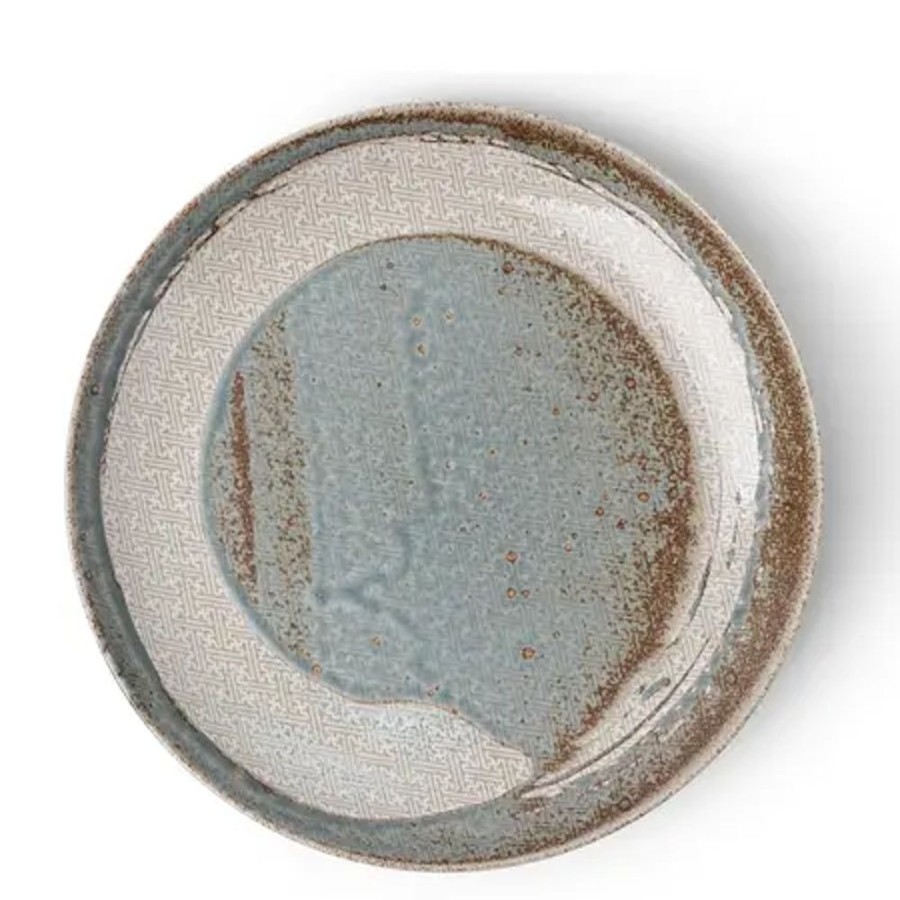 Tabletop Miya Company Medium Plates | Enso Green Plate 8-1/2"