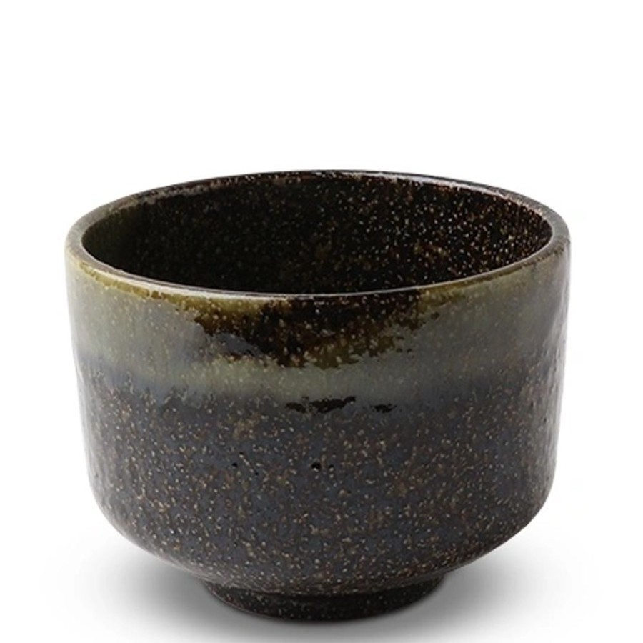Tabletop Miya Company Teacups | Matcha Bowl 4.25" Brown