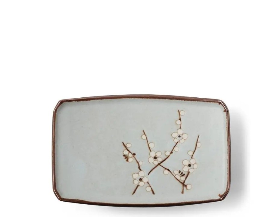 Tabletop Miya Company Medium Plates | Spring Blossoms 7.25" X 5" Plate