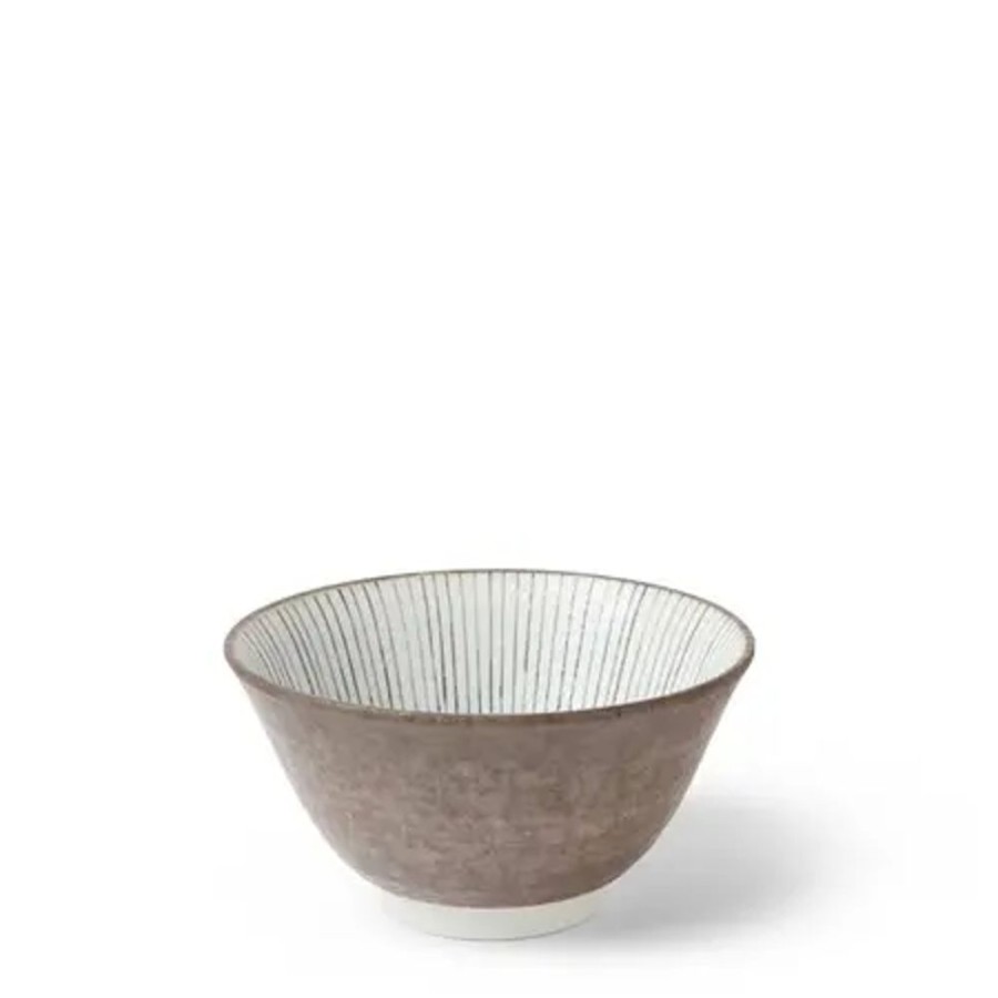 Tabletop Miya Company Rice Bowls | Tokusa Gray 4.5" Rice Bowl