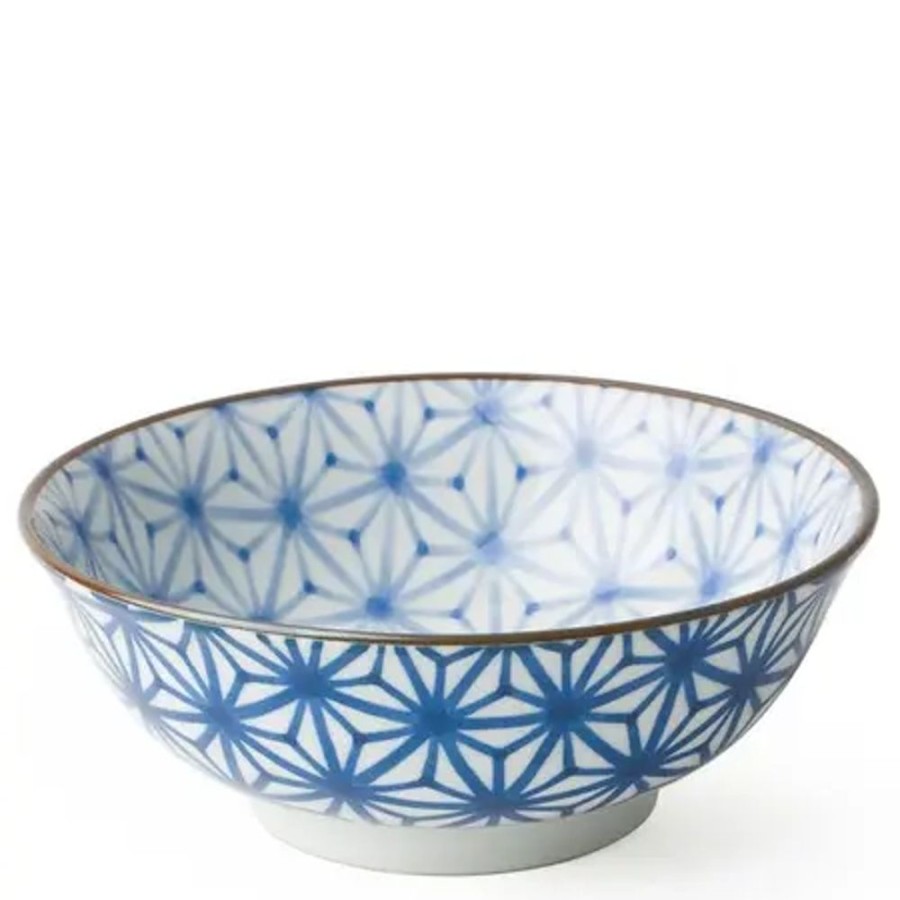 Tabletop Miya Company Ramen Bowls | Monyou 7.5" Sasanoha Bowl