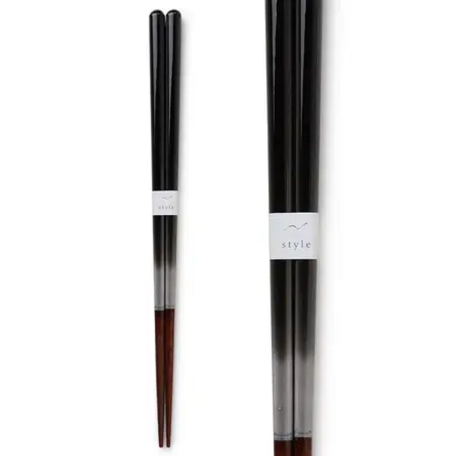 Tabletop Miya Company Chopsticks | Chopsticks Ombre Black