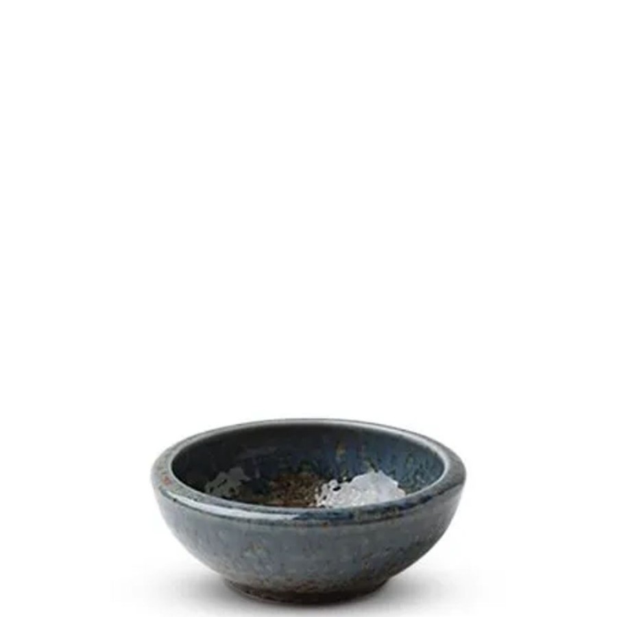 Tabletop Miya Company Shallow Bowls | Aoi Nagashi Shallow 5" Bowl
