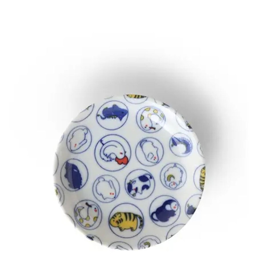 Whimsy Miya Company Plates | Zodiac Animals 4.75" Plate