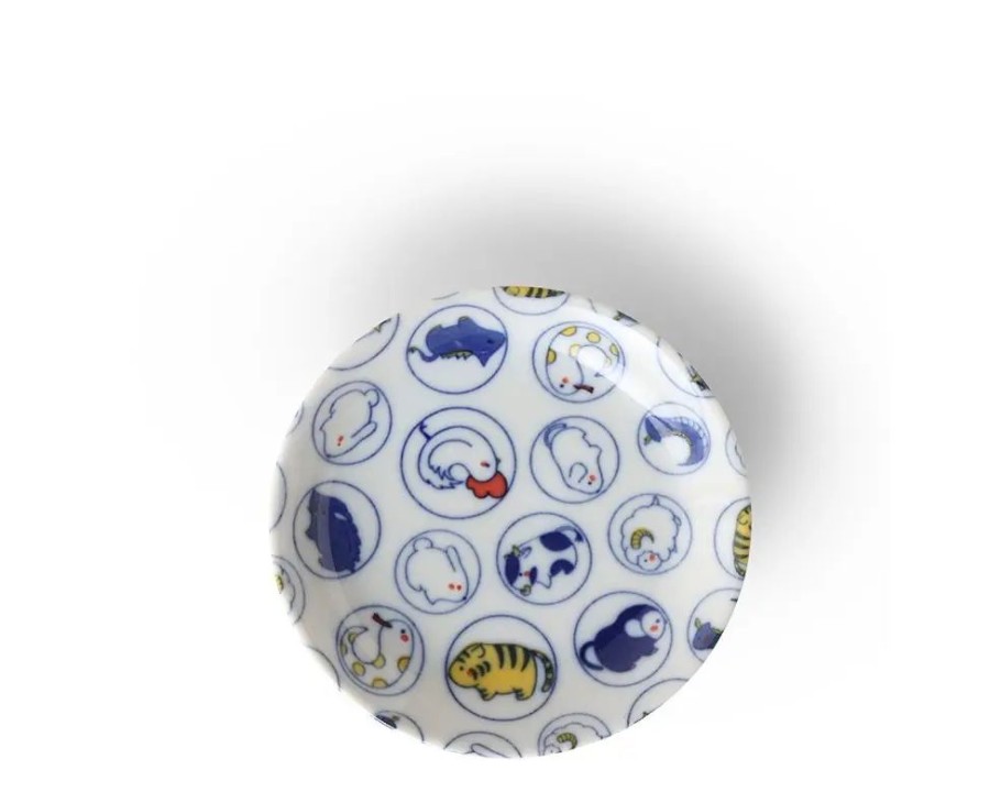 Whimsy Miya Company Plates | Zodiac Animals 4.75" Plate