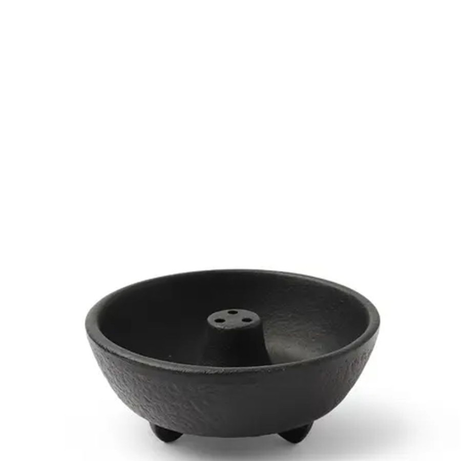 Home Miya Company | Incense Holder Black Center Cone