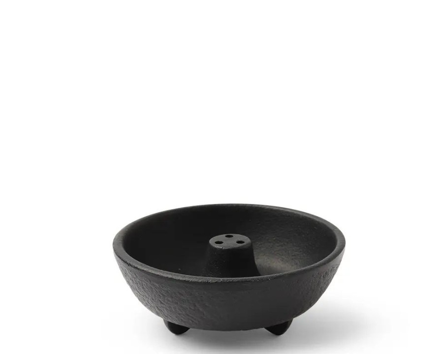 Home Miya Company | Incense Holder Black Center Cone