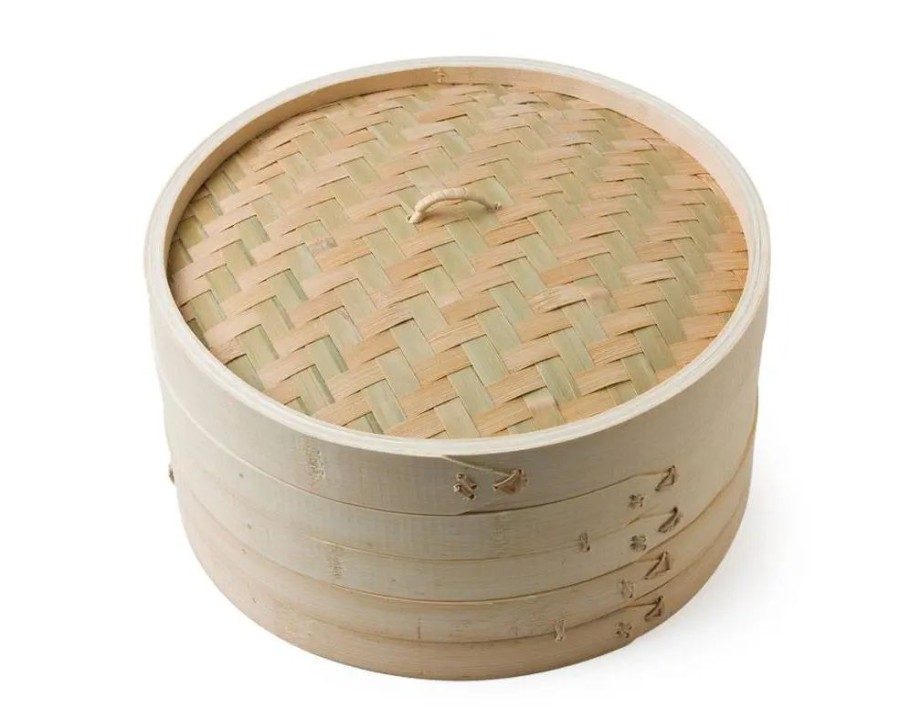 Kitchen Miya Company Other | Bamboo Steamer Set 12"