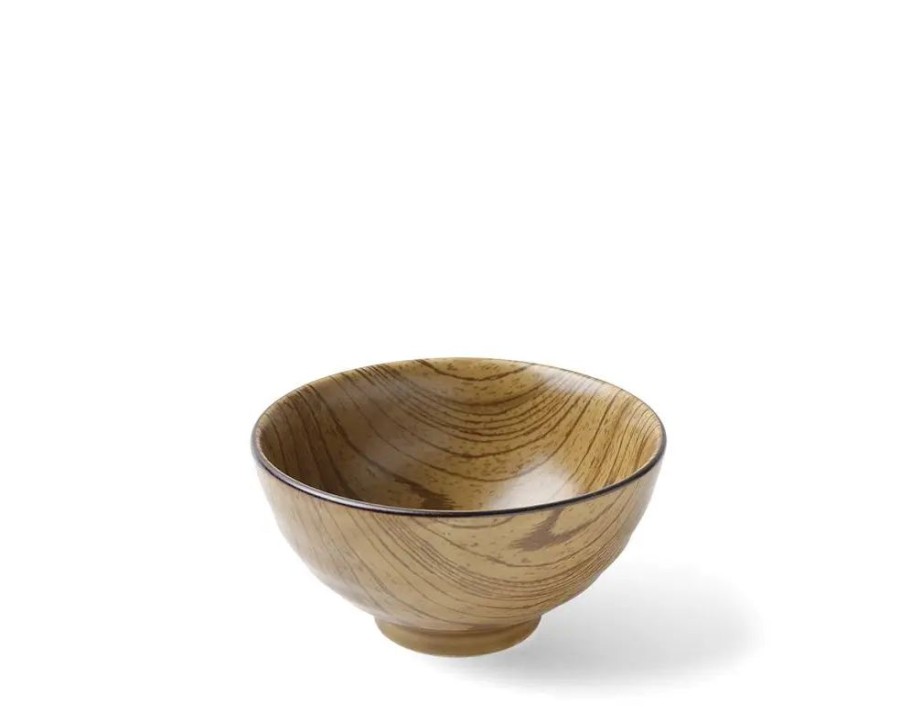 Tabletop Miya Company Rice Bowls | Mokume Usucha 4.5" Rice Bowl