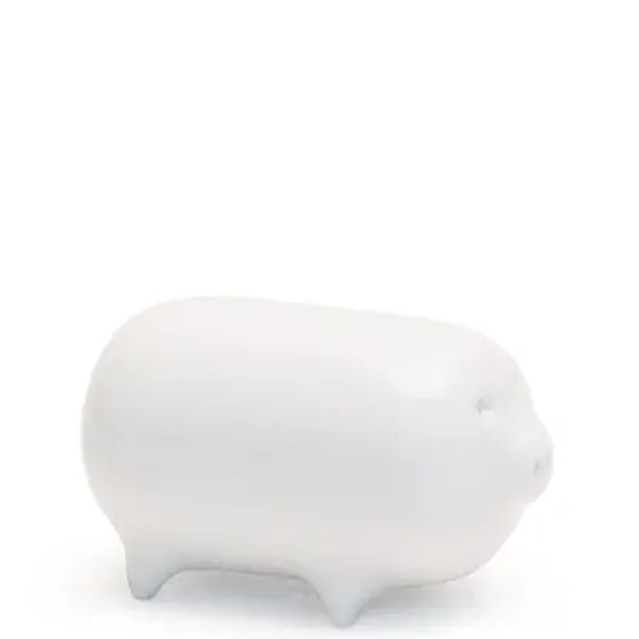 Whimsy Miya Company Pigs | Mori Pig Figurine - White At Miya