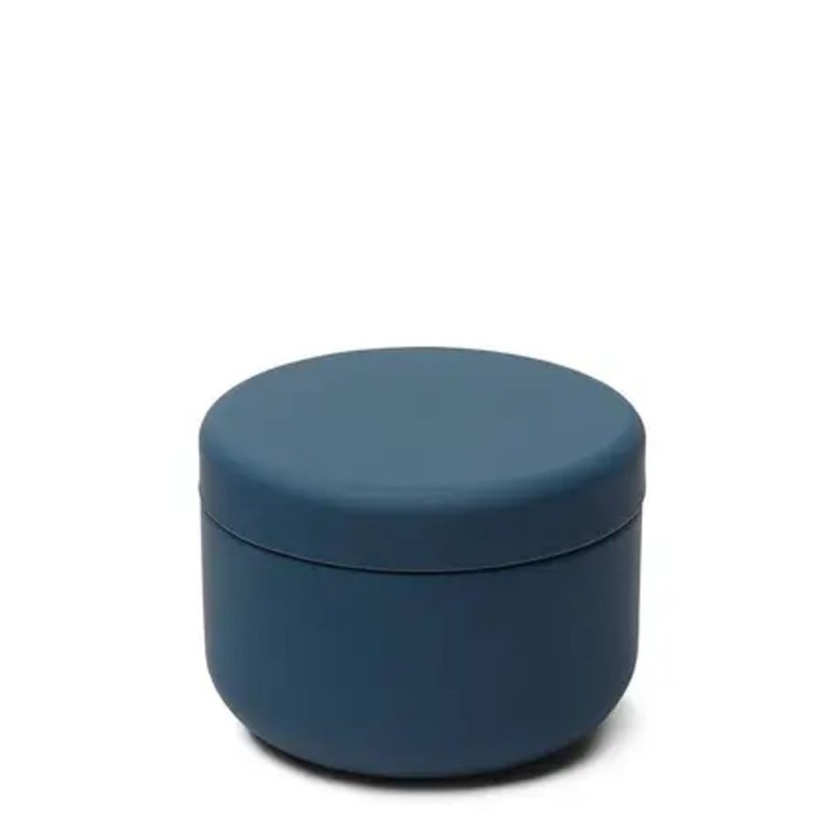 Tabletop Miya Company Teaware Accessories | Tea Canister Petite Navy Blue 30G
