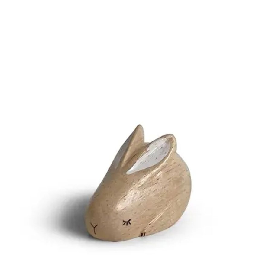 Whimsy Miya Company Rabbits | T-Lab Wooden Animal Zodiac Rabbit