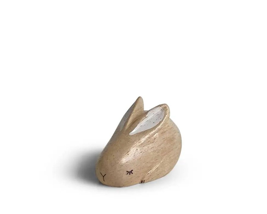 Whimsy Miya Company Rabbits | T-Lab Wooden Animal Zodiac Rabbit