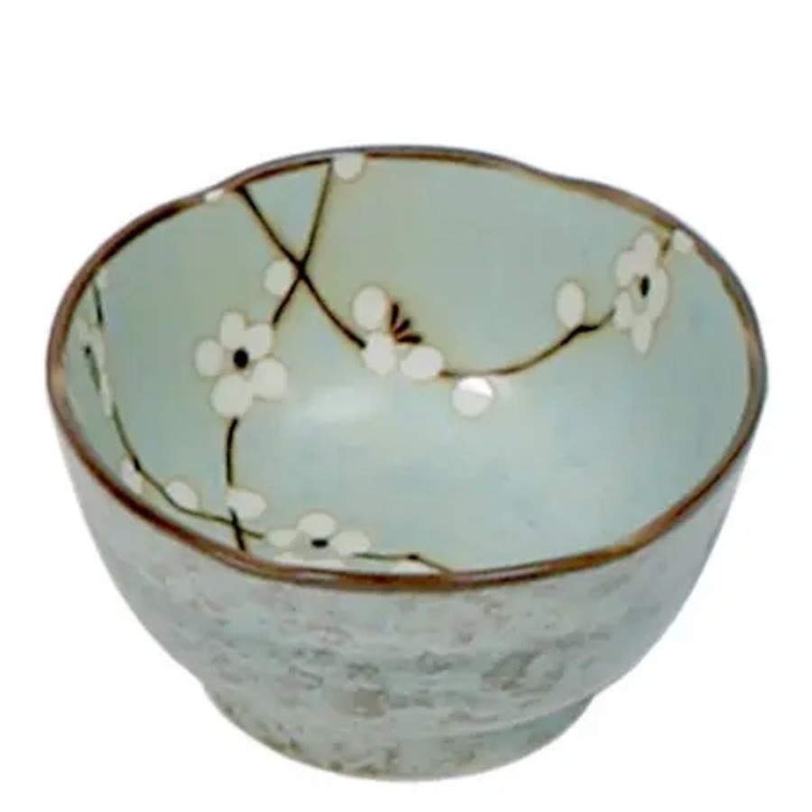 Tabletop Miya Company Sauce Dishes | Spring Blossoms 4.5" Scalloped Bowl