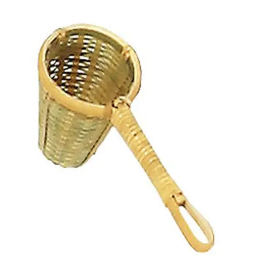 Tabletop Miya Company Teaware Accessories | Bamboo Tea Strainer
