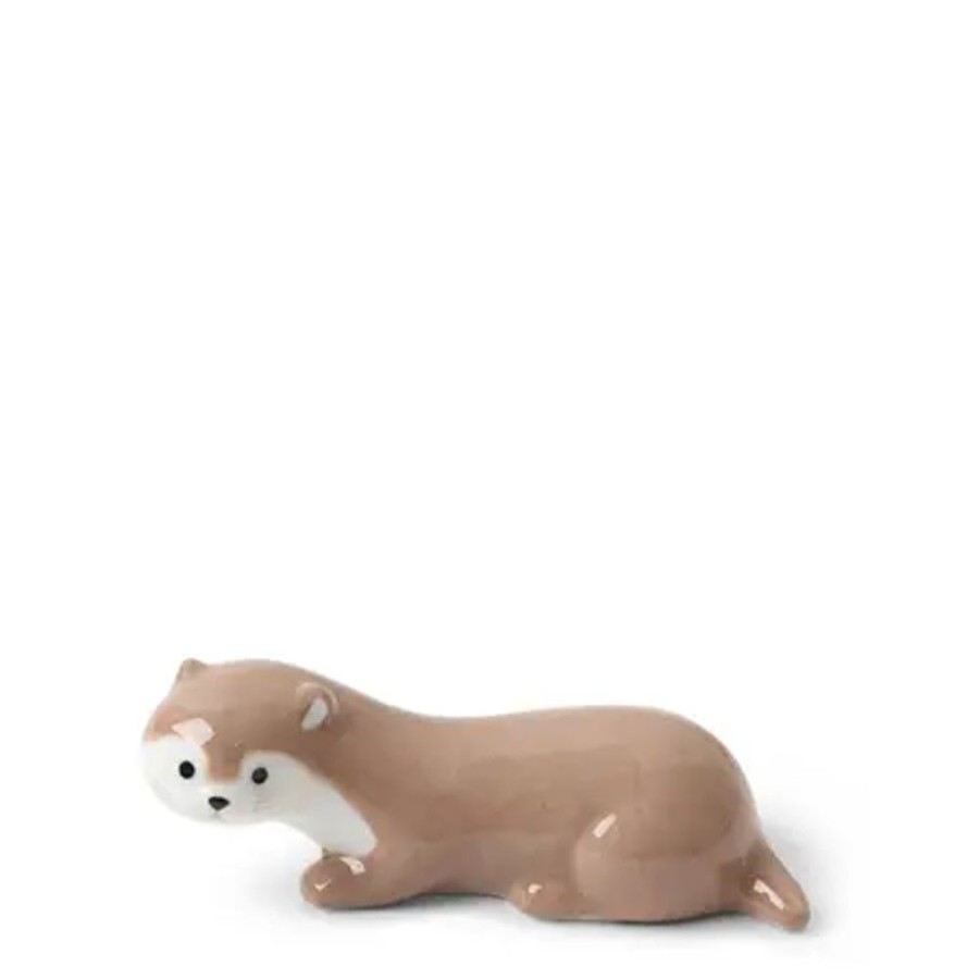 Whimsy Miya Company Other | Chopstick Rest Otter Light Brown