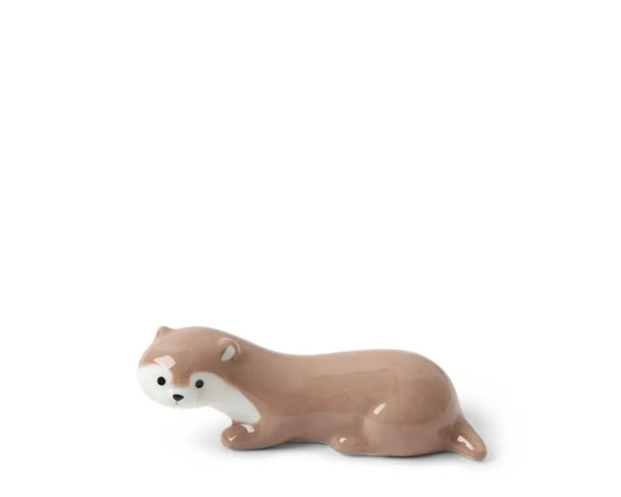Whimsy Miya Company Other | Chopstick Rest Otter Light Brown