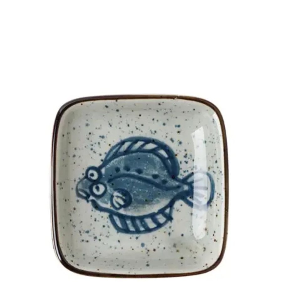 Whimsy Miya Company Fish | Sauce Dish 3.5" Flounder