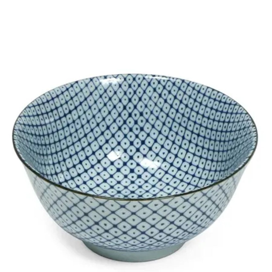 Tabletop Miya Company Medium Bowls | Shibori Tiedye 6" Bowl