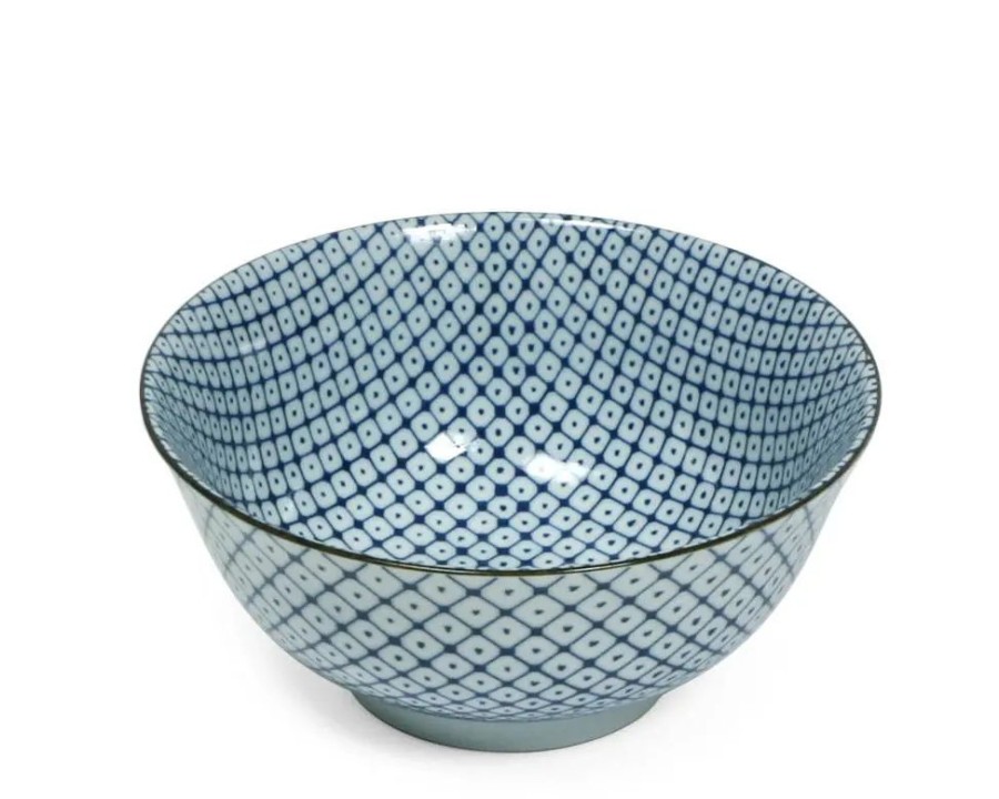 Tabletop Miya Company Medium Bowls | Shibori Tiedye 6" Bowl