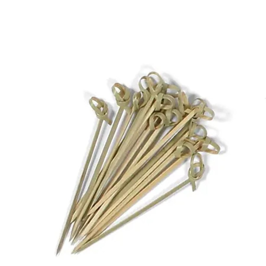 Kitchen Miya Company Skewers | Knotted Bamboo Skewers At Miya
