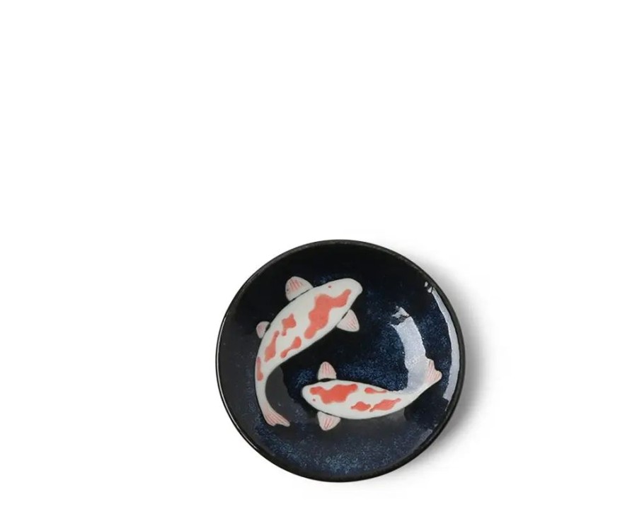 Tabletop Miya Company Sauce Dishes | Namako Koi Sauce Dish