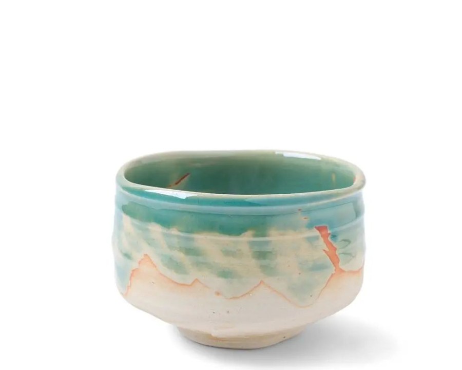 Tabletop Miya Company Matcha Bowls & Accessories | Matcha Bowl Desert Turquoise