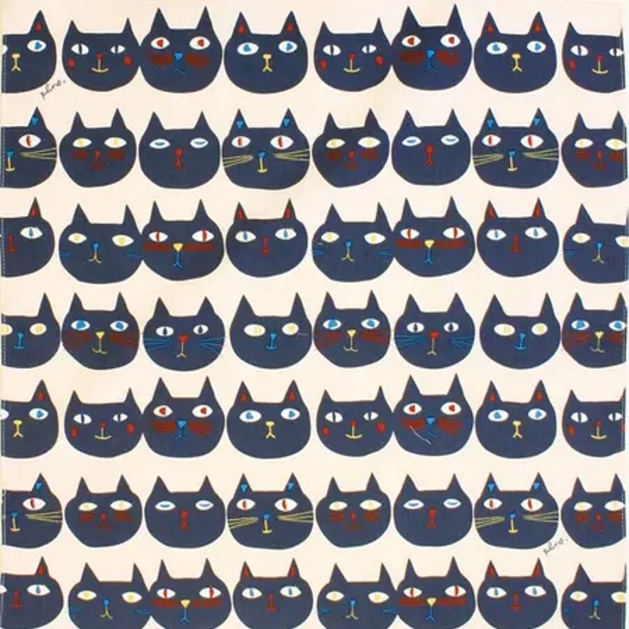 Home Miya Company Furoshiki & Tenugui | Furoshiki Cats 20" Sq.