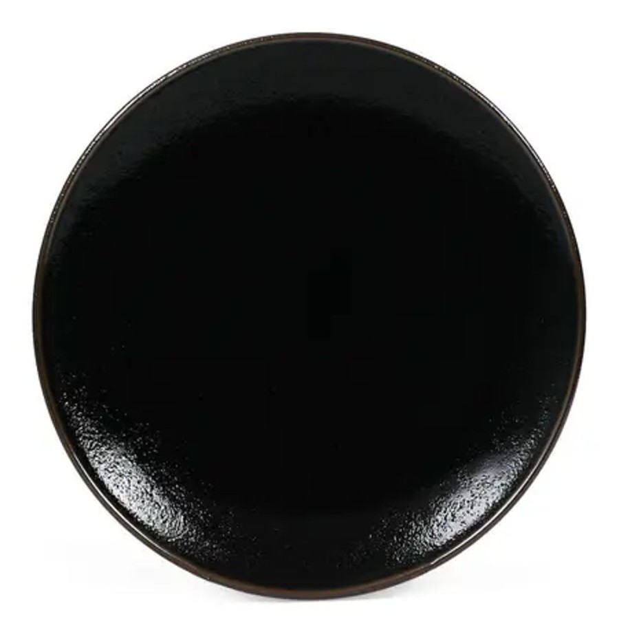 Tabletop Miya Company Large Plates | Tenmoku 11.25" Round Plate