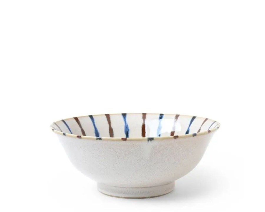 Tabletop Miya Company Ramen Bowls | Rustic Tokusa Noodle Bowl