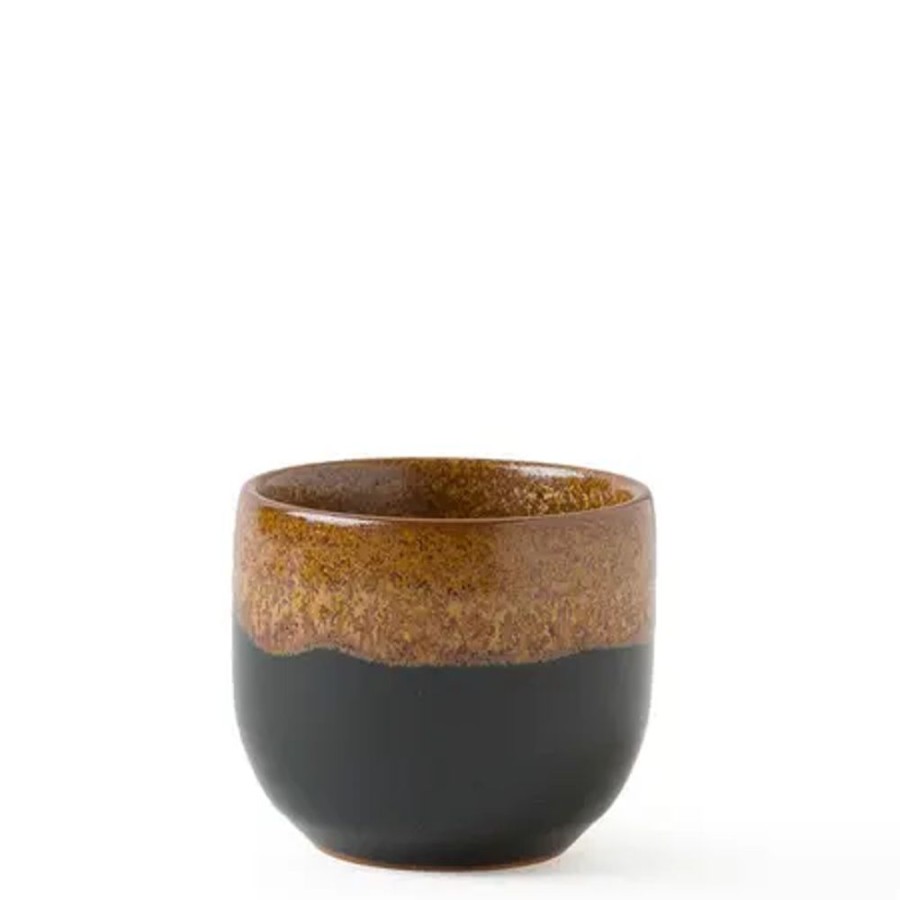 Tabletop Miya Company Sake Bottles & Cups | Goldenn Tenmoku 1.2 Oz. Sake Cup