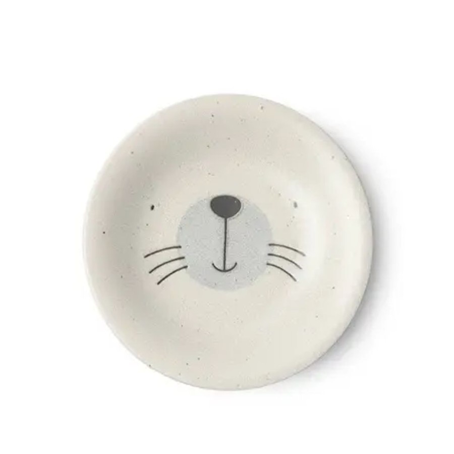 Whimsy Miya Company Plates | Mogu Mogu Seal Plate 6.5"