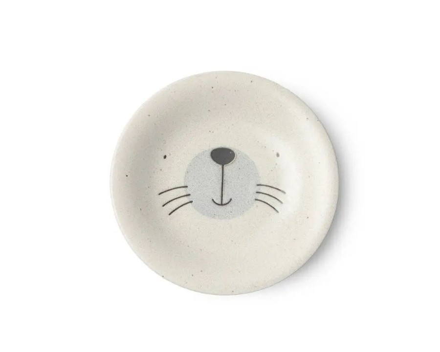 Whimsy Miya Company Plates | Mogu Mogu Seal Plate 6.5"