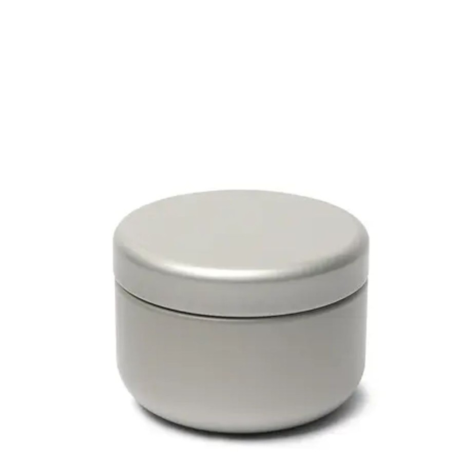 Tabletop Miya Company Teaware Accessories | Tea Canister Petite Silver 30G