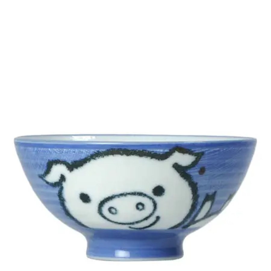 Whimsy Miya Company Bowls | Piggy 4.5" Rice Bowl