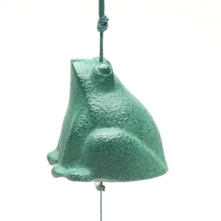 Whimsy Miya Company Other | Wind Chime Frog Green