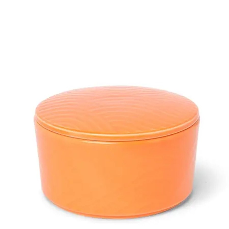 Tabletop Miya Company Small Bowls | Bowl With Cover Himari Orange