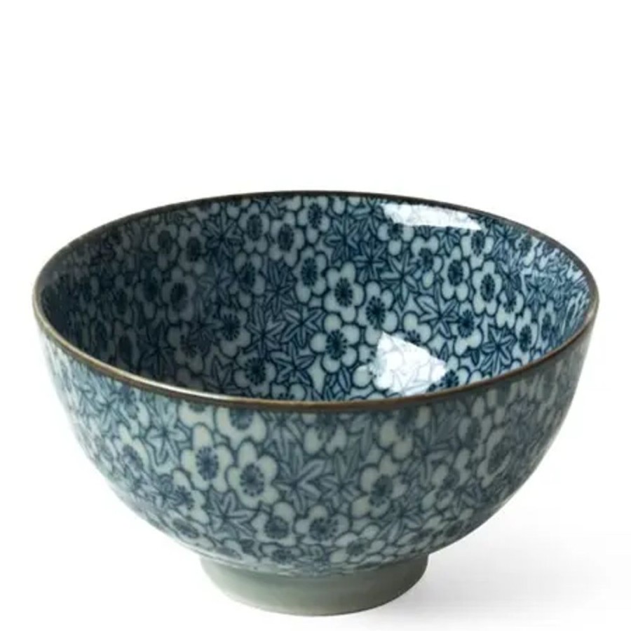 Tabletop Miya Company Small Bowls | Komon Shunshu 4.5" Rice Bowl