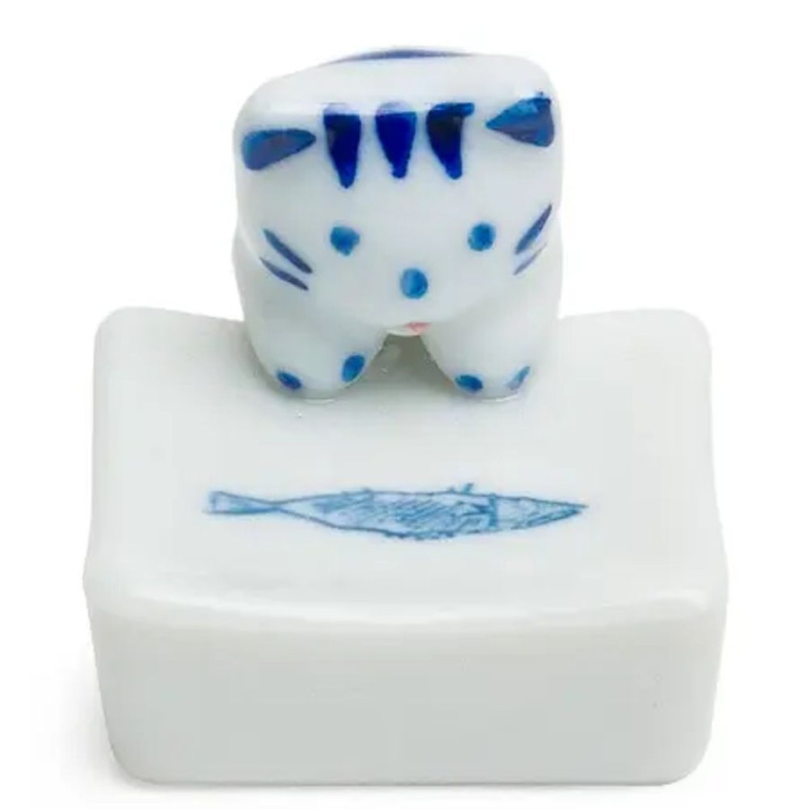 Whimsy Miya Company Other | Cat & Fish Chopstick Rest