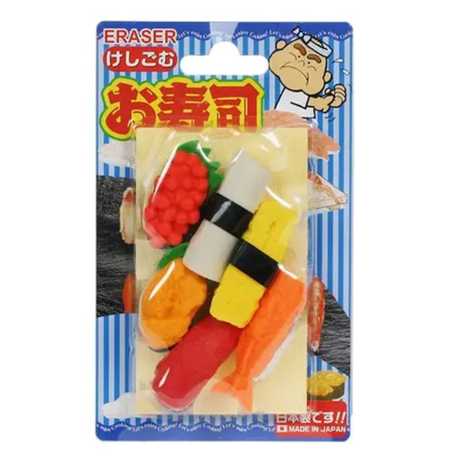 Home Miya Company Erasers | Iwako Sushi Eraser Pack At Miya